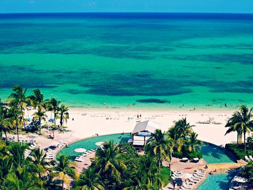 Freeport  Bahamas fresh water swimming pool Cruise Excursion