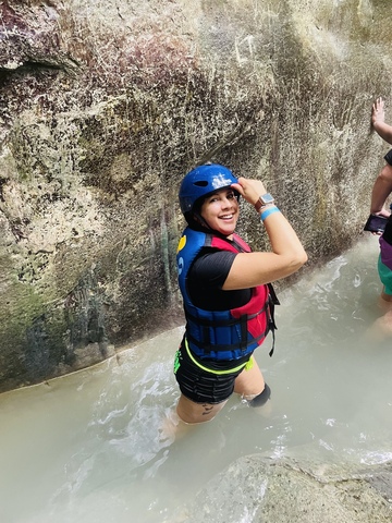 Amber Cove Puerto Plata Damajagua Park Waterfalls Excursion - Swim, Jump & Slide Love this, best experience ever, crazy one 