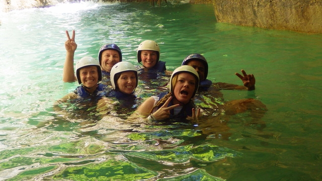 Amber Cove Puerto Plata Damajagua Park Waterfalls Excursion - Swim, Jump & Slide Great Experience!