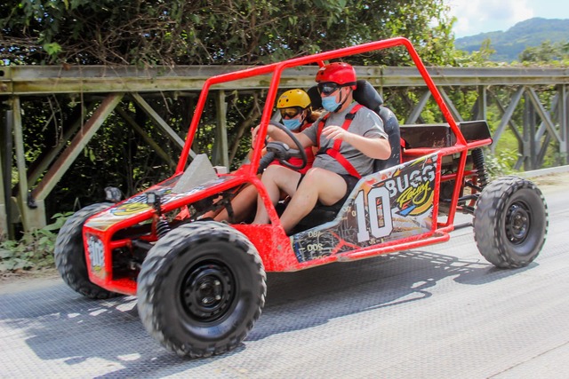 Amber Cove Puerto Plata Dune Buggy Adventure Excursion You Will Get Wet On This Ride, and it's worth it! 