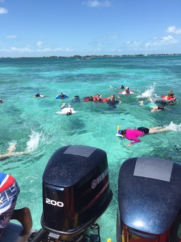 Belize Coral Gardens and Shark Ray Alley Snorkel Excursion Great time !!