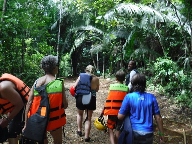 Belize Nohoch Che'en Caves Branch Cave Tubing Excursion Most amazing experience