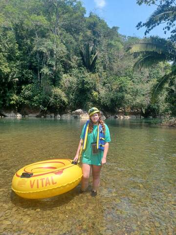 Belize Nohoch Che'en Caves Branch Cave Tubing Excursion with Lunch Love it!