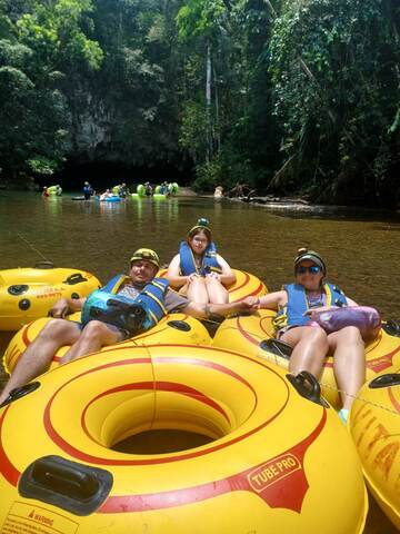 Belize Nohoch Che'en Caves Branch Cave Tubing Excursion with Lunch Love it!