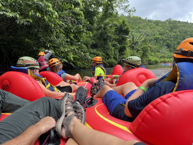 Belize Nohoch Che'en Caves Branch Cave Tubing Excursion with Lunch Cave Tubing with Lunch