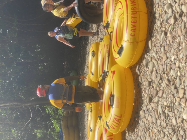 Belize Nohoch Che'en Caves Branch Cave Tubing Excursion with Lunch Tons of fun