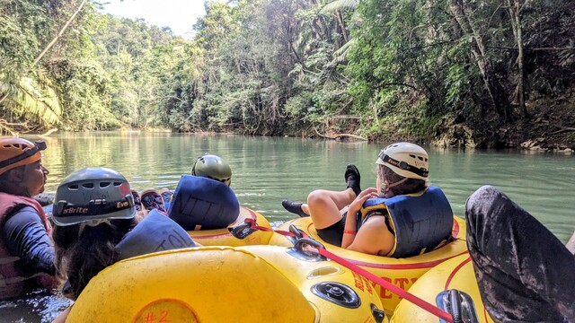 Belize Nohoch Che'en Caves Branch Cave Tubing Excursion with Lunch Absolutely Wonderful!