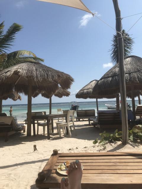 Costa Maya YaYa Beach Break Day Pass Excursion Pretty quiet and relaxing!