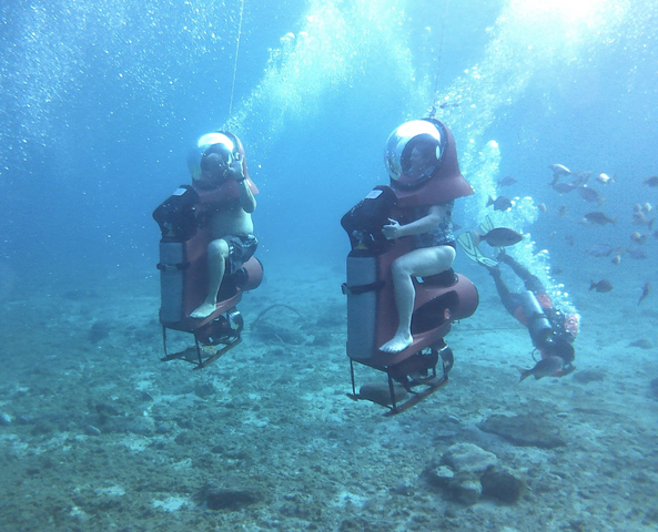 Cozumel Mini Submarine Underwater Scooter Excursion AWESOME 