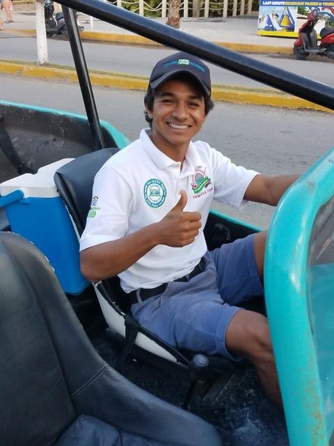 Cozumel Punta Sur Park Dune Buggy, Coral Reef Snorkel, Beach, and Island Highlights Excursion Hooked Up