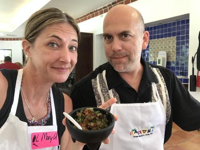 Cozumel Salsa and Salsa Excursion, Cooking and Dancing at Playa Mia Beach Club Best part of our vacation!!!