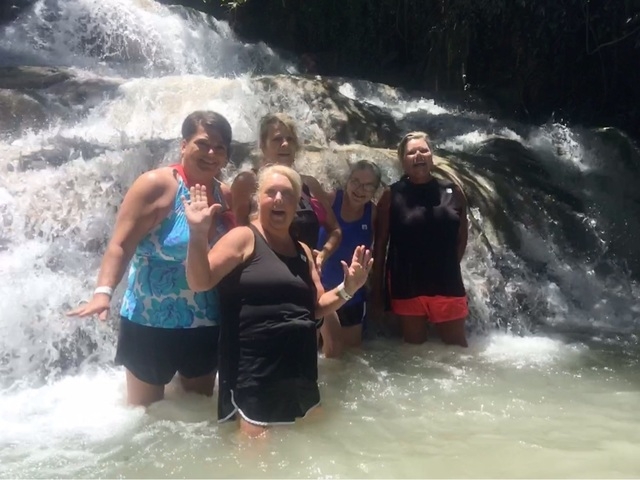 Montego Bay Dunn's River Falls, Shopping, Lunch and Ocho Rios Sightseeing Excursion I had an amazing  time climbing the waterfall