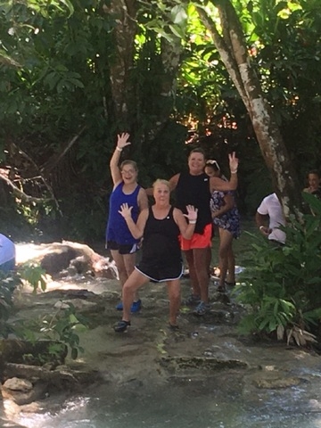 Montego Bay Dunn's River Falls, Shopping, Lunch and Ocho Rios Sightseeing Excursion I had an amazing  time climbing the waterfall