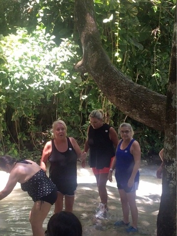 Montego Bay Dunn's River Falls, Shopping, Lunch and Ocho Rios Sightseeing Excursion I had an amazing  time climbing the waterfall