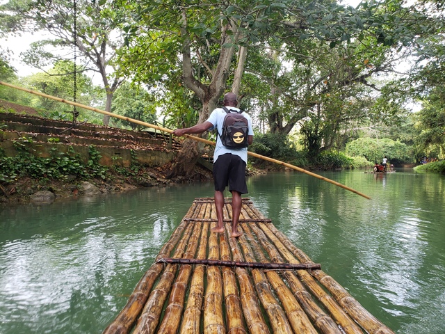 Montego Bay Martha Brae Bamboo Rafting and Sightseeing Excursion So relaxing and fun!