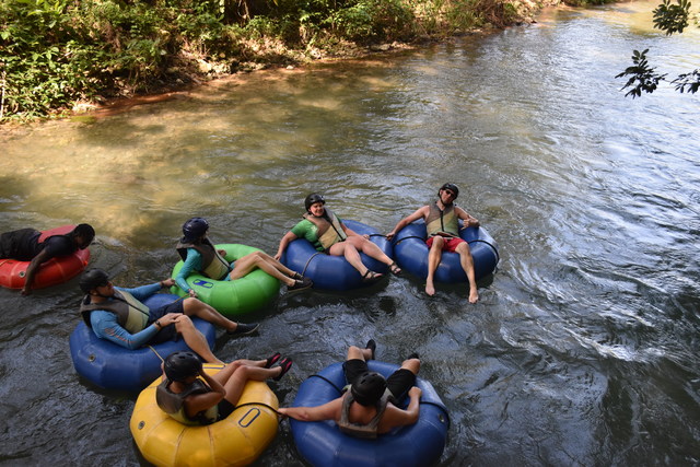 Montego Bay River Tubing, Rapids Waterfalls, and Beach Excursion This one is a MUST!