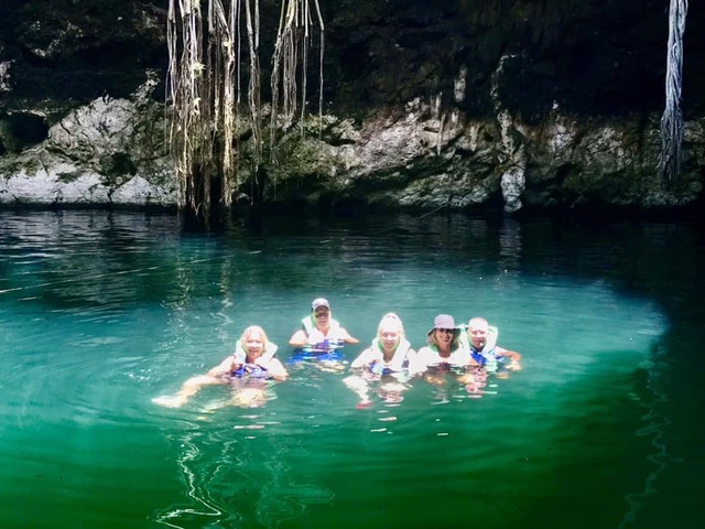 Progreso Cuzama 3 Cenotes Explore and Swim Excursion  Absolute best memory ever ! 