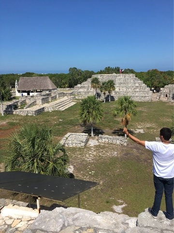 Progreso Xcambo Mayan Ruins, Flamingos, Pink Lagoon and Beach Break Excursion AWESOME TOUR GUIDE 