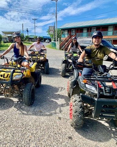 Roatan ATV Off-Road Adventure, Monkey and Sloth Hangout Excursion Awesome time and really friendly guides