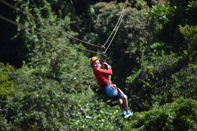 Roatan Canopy Zip Line and Beach Break Adventure Combo Excursion Great Tour
