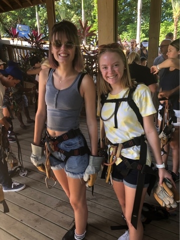 Roatan Canopy Zip Line and Beach Break Adventure Combo Excursion Zip lining was a great experience the beach was not