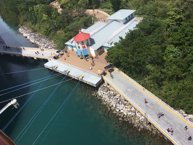Roatan Canopy Zip Line and Beach Break Adventure Combo Excursion Jungle fun