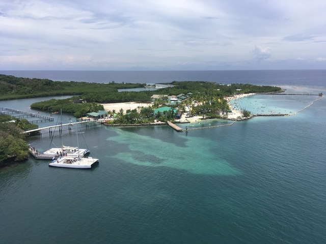Roatan Canopy Zip Line and Beach Break Adventure Combo Excursion Jungle fun