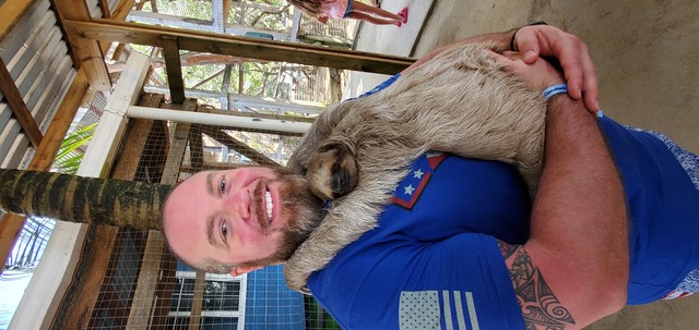 Roatan Relaxed Drift Snorkel, Monkey and Sloth Hangout and Beach Break Excursion Ouchie Rain