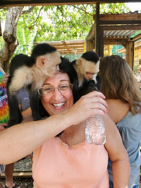 Roatan Southside Reef Snorkel, Monkey / Sloth Park, and Beach Excursion Highlight of our trip!