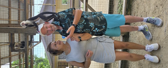 Roatan Southside Reef Snorkel, Monkey / Sloth Park Excursion What an Incredible Day!!