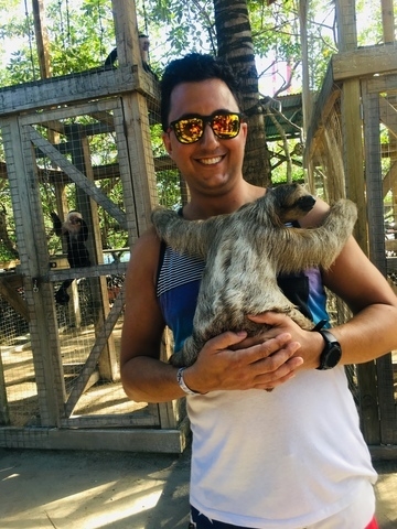 Roatan Southside Snorkel, Monkey and Sloth Park Excursion Amazing 