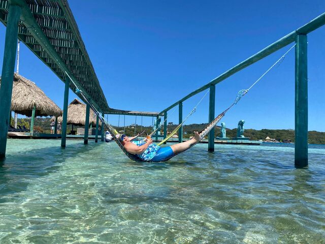 Roatan Zipline and Little French Key Beach Break Excursion Perfect beach day!