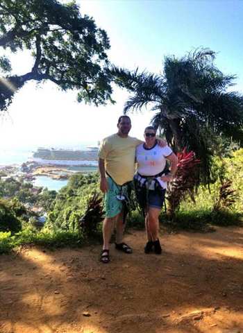 Roatan Zipline, Monkey and Sloth Hangout, Snorkel and Beach Break Excursion Best Excursion of our Trip