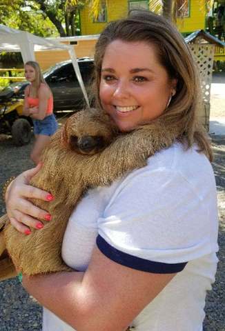 Roatan Zipline, Monkey and Sloth Hangout, Snorkel and Beach Break Excursion Best Excursion of our Trip