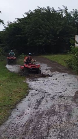 St. Kitts ATV Fun Ride and Beach Break Excursion Ivan was THE BEST!