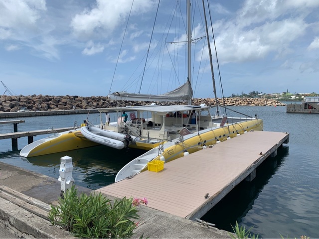 St. Kitts Deluxe Sail and Snorkel with Lunch Excursion feeling hot hot hot!