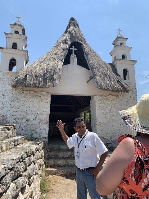 Xcambo Mayan Ruins, Flamingos, Pink Lagoon, and Beach Excursion Combo from Progreso Pink lagoon was my favorite!