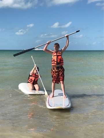 Xcambo Mayan Ruins, Flamingos, Pink Lagoon, and Beach Excursion Combo from Progreso family fun