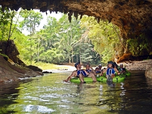 Image result for cave tubing in belize