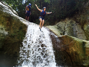 Amber Cove Puerto Plata Damajagua Waterfall Jump and Slide Excursion