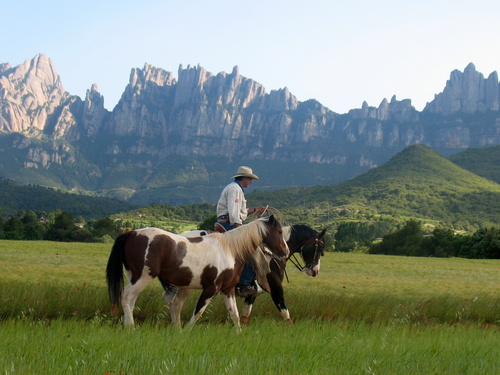 Barcelona  Spain massif of montserrat horseback riding Shore Excursion Tickets