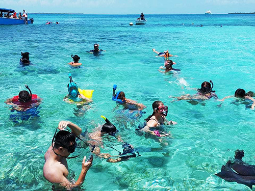 Belize Belize City Swimming Snorkeling Tour Booking