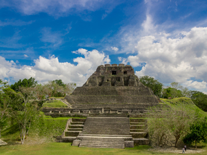 Belize Private Excursion of El Castillo at Xunantunich Mayan Ruins