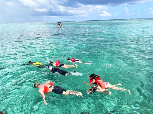Belize Private Group Hol Chan Marine Park & Shark Ray Alley Snorkel, and Caye Caulker Island Beach Excursion