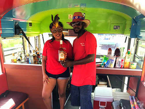 Belize Party Bus Cruise Excursion Booking
