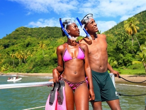 St. Lucia  Castries catamaran sail Cruise Excursion Booking