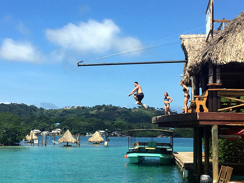 Roatan Honduras beach day pass Shore Excursion Booking