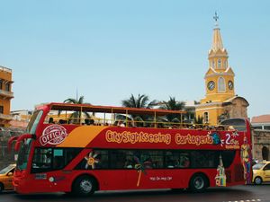Cartagena City Sightseeing Excursion by Hop-On Hop-Off Bus