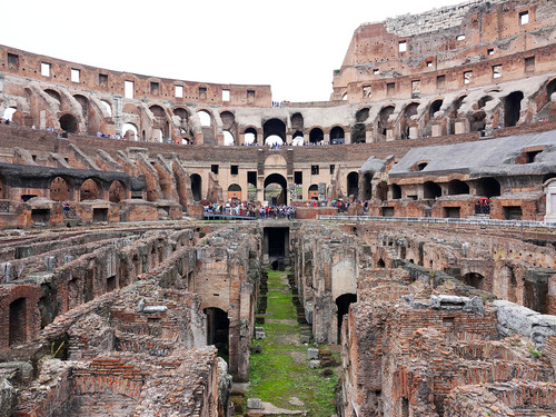 Civitavecchia Rome Hop-on Hop-off Sightseeing with Colosseum Ticket Excursion By Train