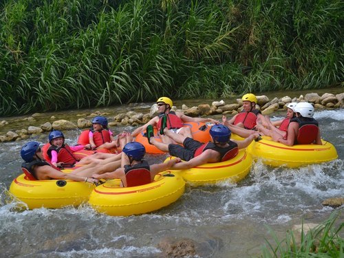 Montego Bay white water river tubing Trip